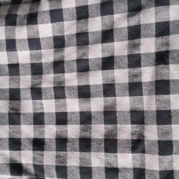 Cherokee Boys Plaid Button-Down Shirt. Size L/G 12-14. Black and Gray - Picture 12 of 12